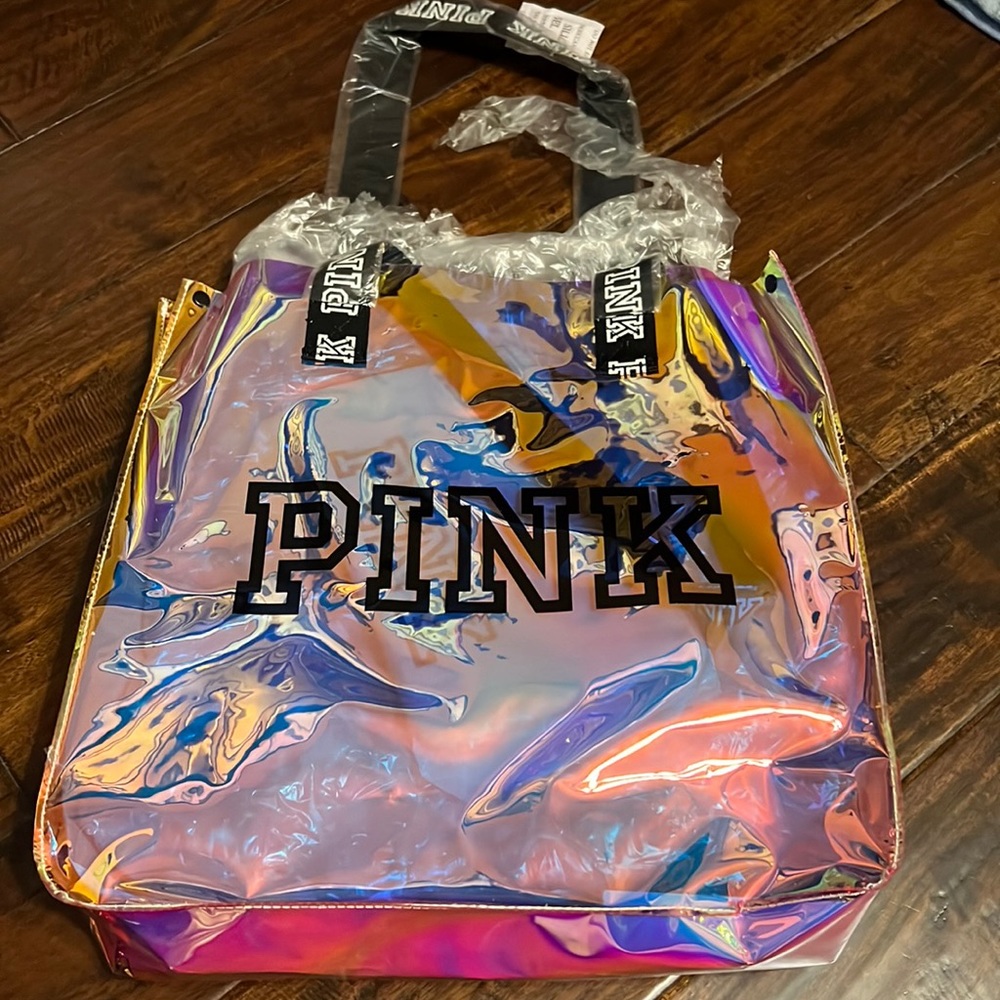 Victoria’s Secrets brand new pink bag